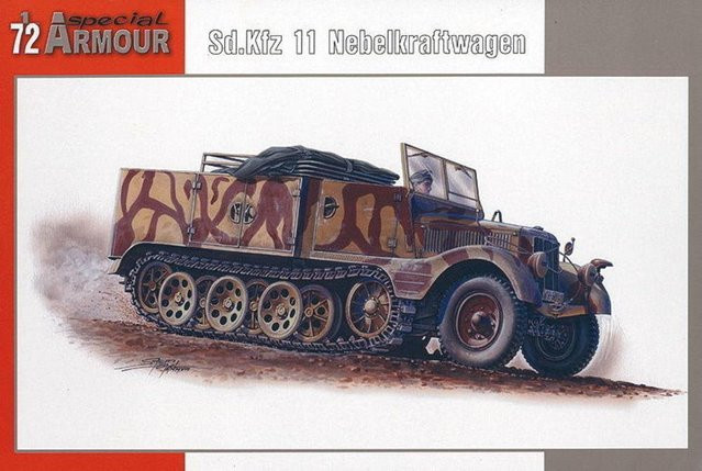 Special Hobby SdKfz 11/4 Nebelkraftwagen, Modell, 1:72, Braun - Bild 1