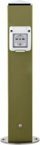 COLORTAP Stele Electropoint Bodenstele aus Aluminium in Grün - Bild 1