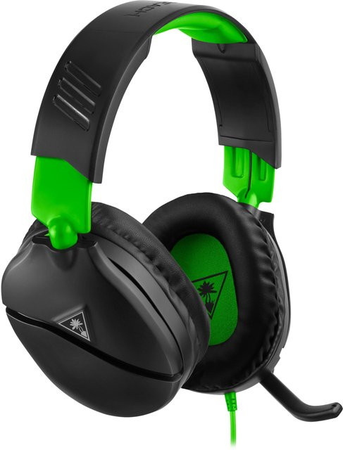 Turtle Beach Recon 70 Gaming-Headset Over-Ear in Schwarz/Grün mit 3,5 mm Klinke für Xbox, PC, Nintendo Switch und Mobile - Bild 1