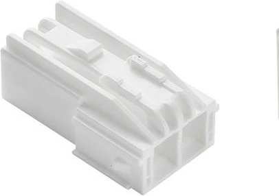 Molex Buchsengehäuse-Kabel in Weiß mit 2 Polzahl und 4.50mm Rastermaß - Bild 1