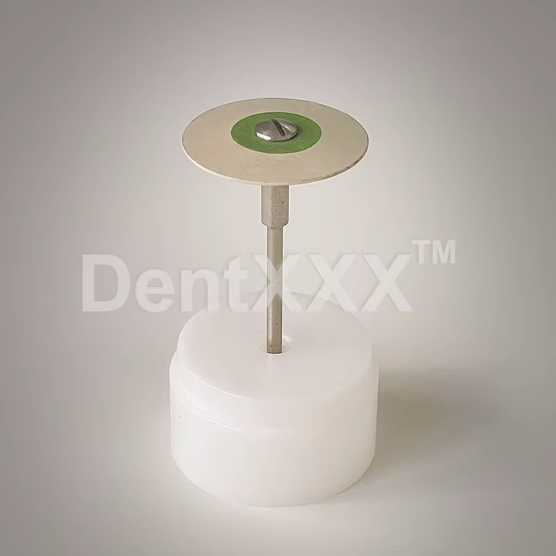 Gummi-Diamantpolierscheibe für Porzellan, 26 mm Durchmesser für Laborpolierer - Bild 2