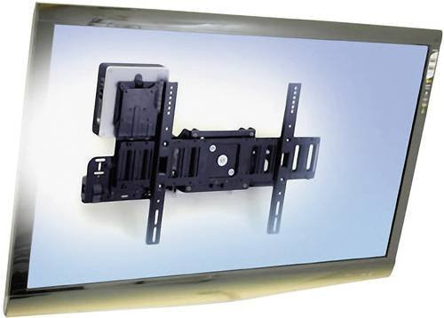 Ergotron SIM90 Signage Integration Mount Wandbefestigung für LCD-Displays in Schwarz für Bildschirmgrößen bis zu 81,3 cm mit VESA 100 x 100 mm und 75 x 75 mm - Bild 2