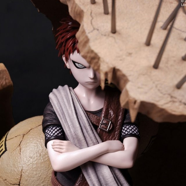 Bandai Naruto Big Gourd Gaara Action Figure, Einzelfigur, 20 cm - Bild 1