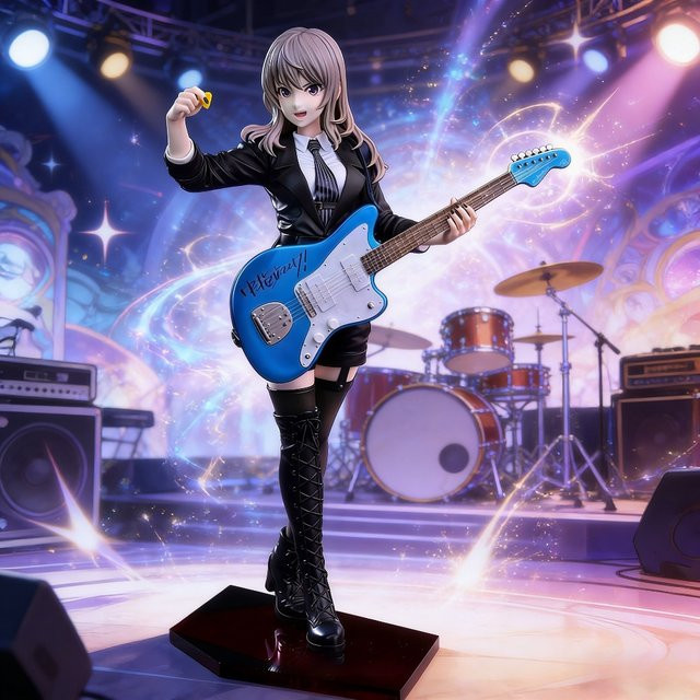 Bandai Girls Band Cry Kawaragi Momoka Actionfigur, PVC-Statue, 23,5cm - Bild 1