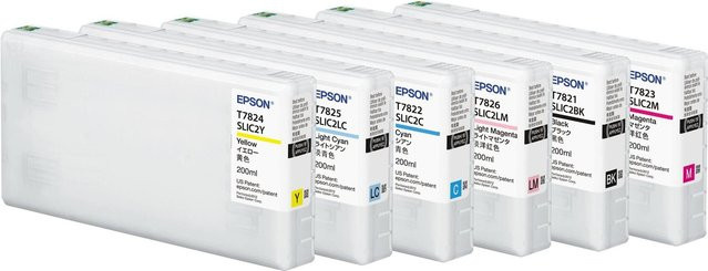 Epson T7824 Original Tintenpatrone Gelb für SURELAB SL D700, 200 ml - Bild 1