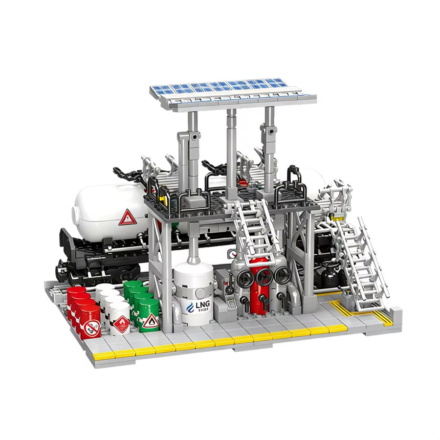 KNEW BUILT Erdgas-Technik-Baukasten, 3-in-1, DIY-Puzzle-Bausatz - Bild 4