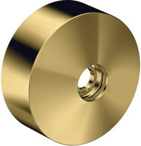 Hansgrohe Verlängerungsrosette aus Metall in Poliert Gold Optik mit Durchmesser 80 mm - Bild 1