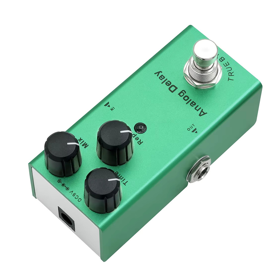 IRIN EF-10 Analog Delay E-Gitarre Effektpedal mit Delayed Echo und True Bypass in Grün - Bild 3