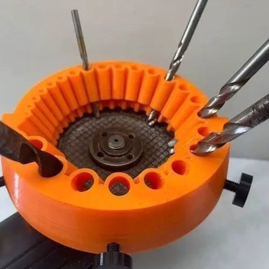 DAZZLEEX Multifunktionales Schleif- und Polierwerkzeug mit Bohrer- und Schleifspitzer für 3-13mm Durchmesser - Bild 2