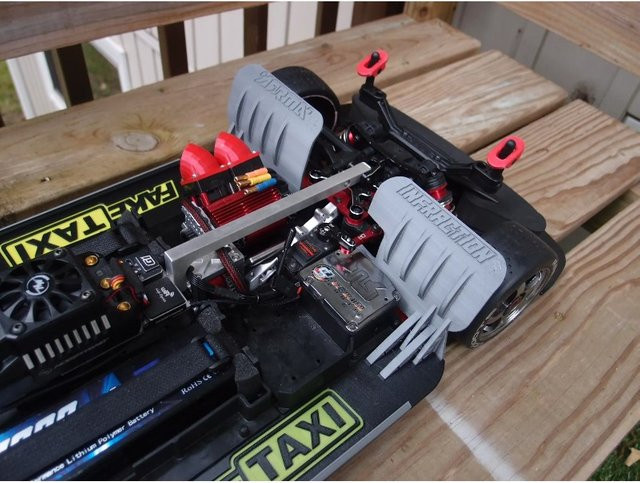 ARRMA Infraction 1/7 RC Rennwagen Seitenverkleidung, Zubehör - Bild 1