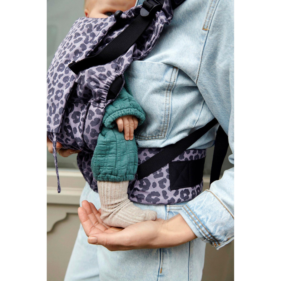Stokke Limas Babytrage Flex Buckle Carrier in Beige/Mehrfarbig aus Baumwolle und Leinen - Bild 2