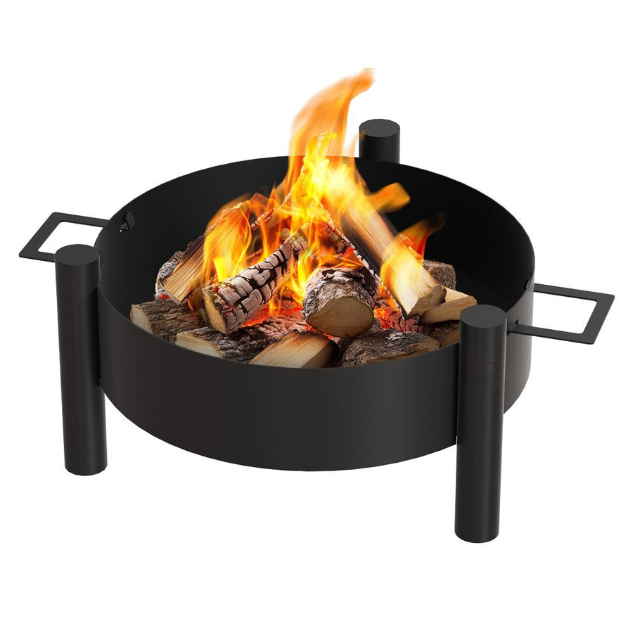 Feuerschale Kratki ROTONDO aus Holz - Bild 3