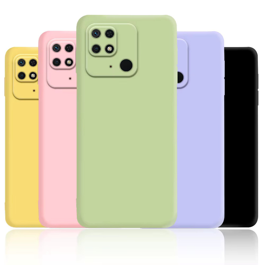 Flüssige Silikon-Schutzhülle für Xiaomi Redmi Note 10, 11, 12 Pro 5G und weitere Modelle in Lila - Bild 2