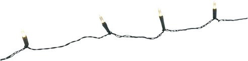 Konstsmide Mini LED Lichterkette für innen und außen, 120 LEDs, warmweiß, grün, Kabellänge: 8 m - Bild 4