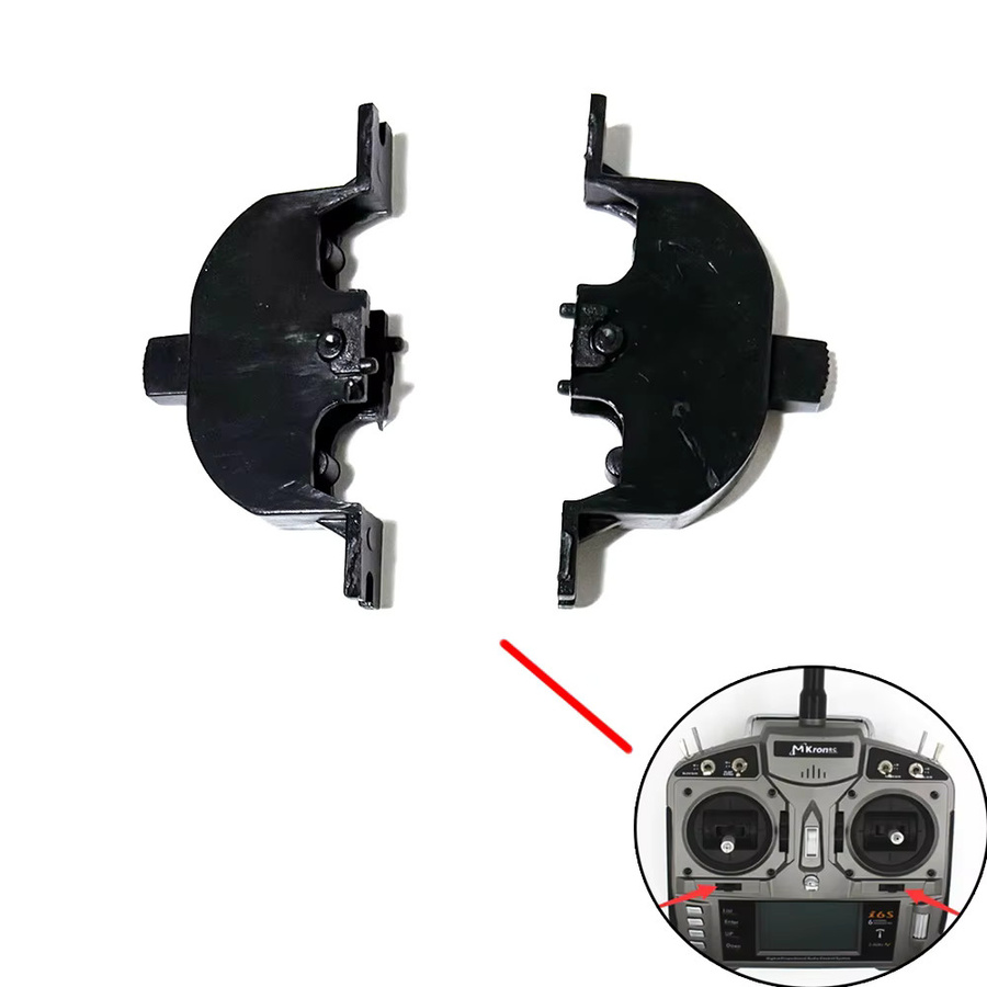Spektrum DX6i Sender Trim Schalter Panel PCB Board Kunststoff Teile in Schwarz für OrangeRX ORX T-SIX Storm i6S RC Radio - Bild 2