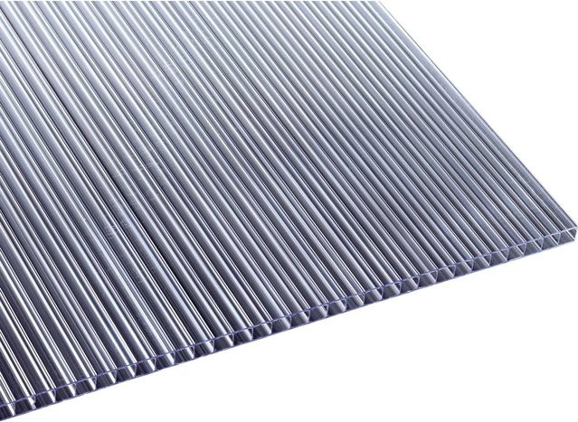 T&J Mini-Polycarbonatplatte SDP Glasklar B: 2.500 mm, T: 1.050 mm, H: 10 mm - Bild 1
