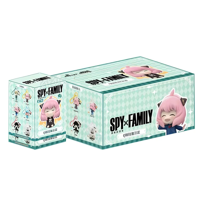 Zhiwan Spy x Family Q-Version Anhänger Blindbox, Niedliche Figur, Schlüsselanhänger - Bild 3