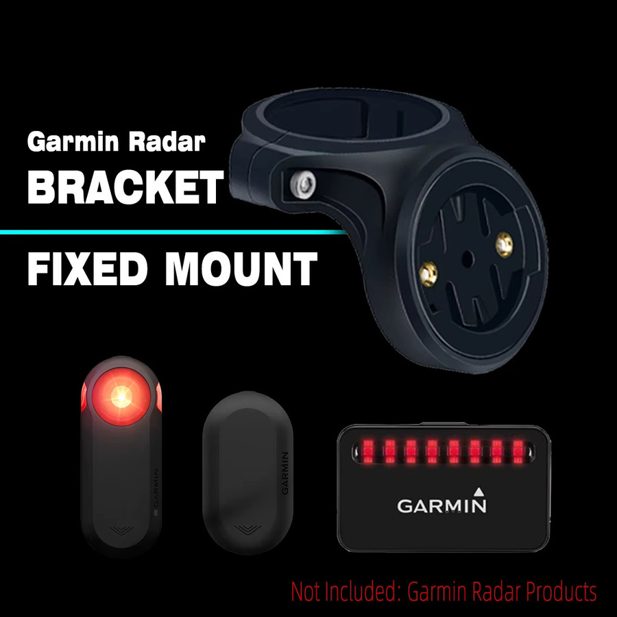 CYCLAMI Fahrrad Lampe Halterung für Garmin Varia Radar RVR 315 RTL510 515 500 in Schwarz - Bild 2