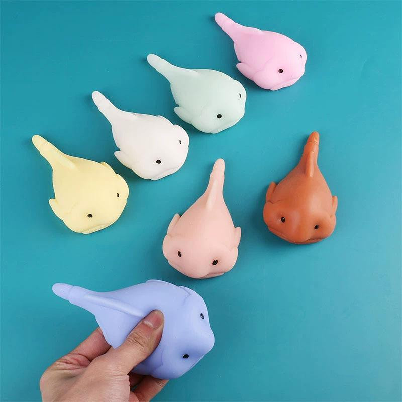 Linyi toy Blobfisch Quetschspielzeug Tier weich 1-teiliges Set - Bild 1