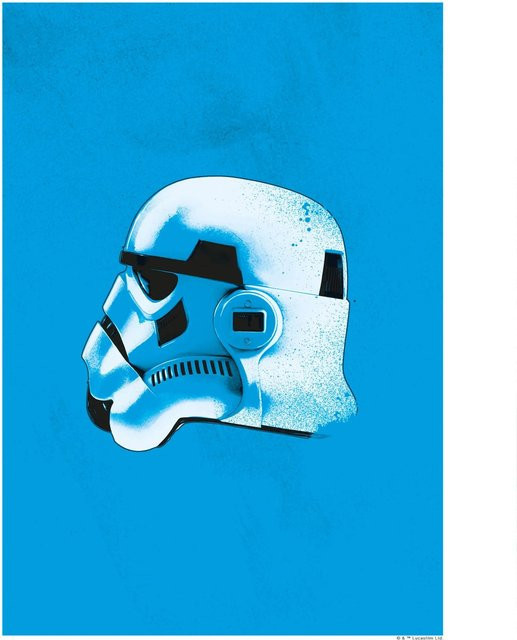 Komar Wandbild Star Wars Stormtroopers aus Qualitätsvlies, Breite: 30 cm, Höhe: 40 cm - Bild 1