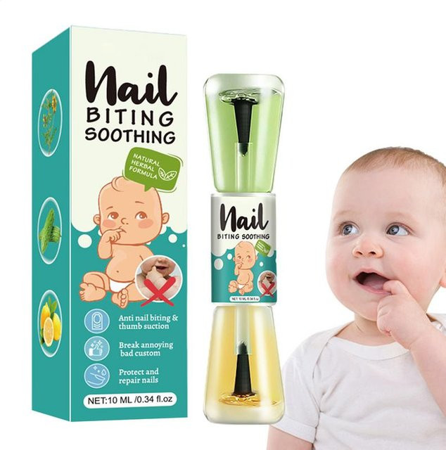 Bitteres Nagelwasser gegen Nagelbeißen, 10 ml, Kinder - Bild 1