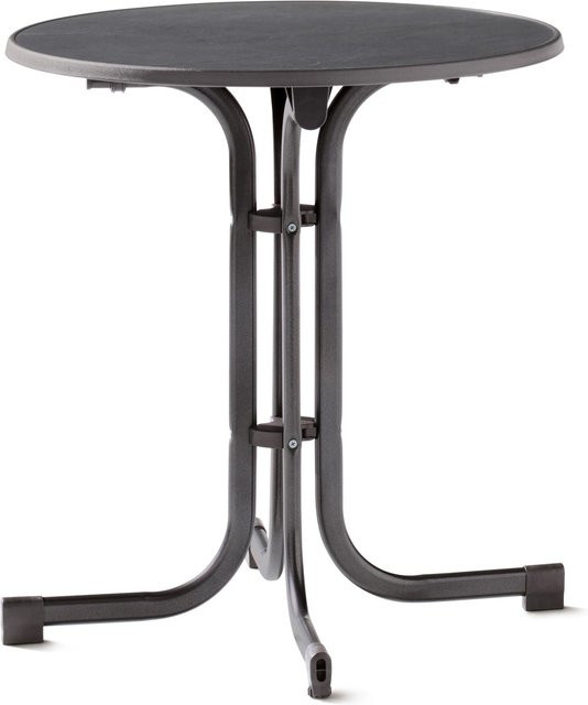 Sieger Klapptisch Mecalit-Pro rund grau B/T/H: 70 x 72 x 72 cm - Bild 1