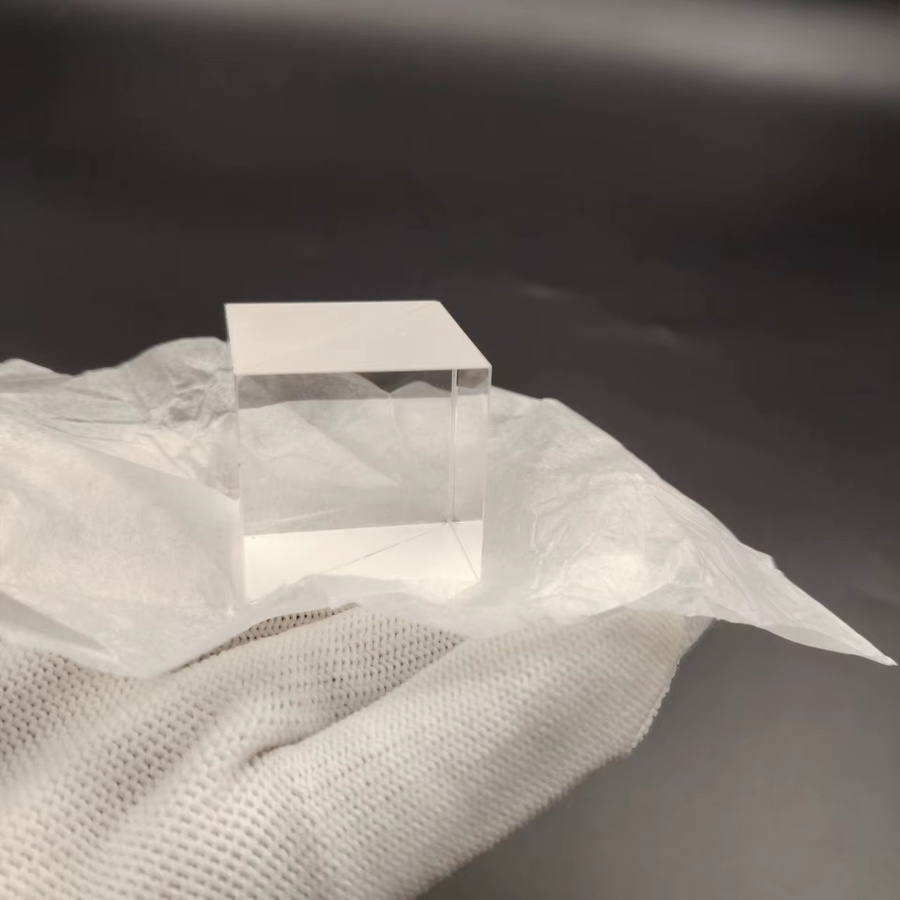 NYBOOCRA K9 Optisches Glas Strahlteiler-Prisma 1:1 Halbreflektierend und Halbtransmissiv in Transparent - Bild 4