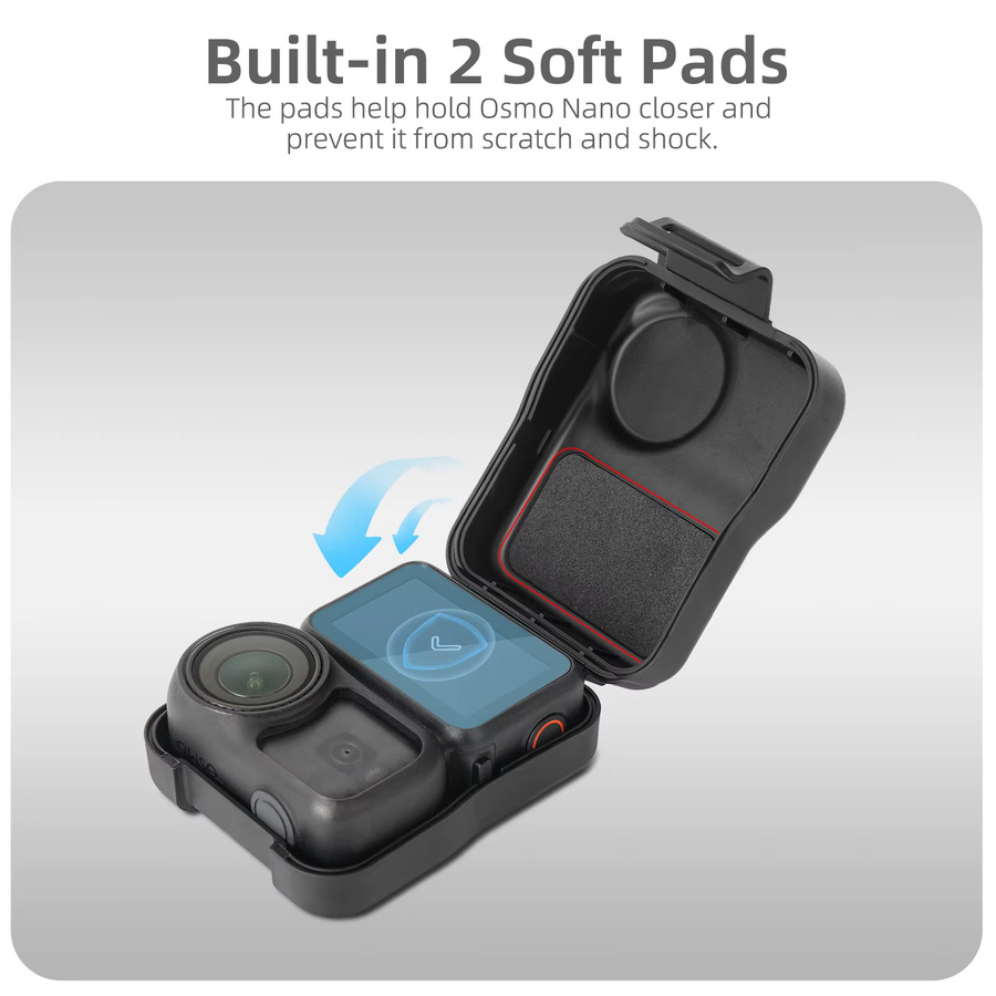DJI OSMO NANO Schutzhülle in Schwarz als tragbare Anti-Scratch Kamera Schutzhülle - Bild 2