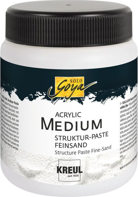 Acrylic Medium Struktur-Paste Feinsand 250 ml - Bild 1