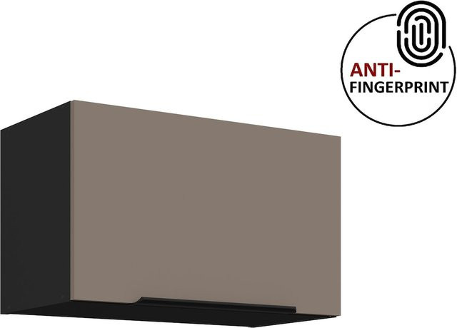 Küchen Hängeschrank ARIA Sandgrau matt mit Anti-Fingerprint-Beschichtung Breite: 60 cm - Bild 1