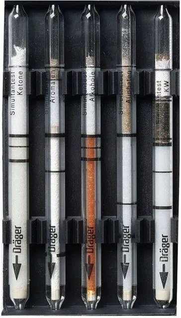 Dräger Simultantest-Set für organische Dämpfe in Schwarz und Multicolour - Bild 1