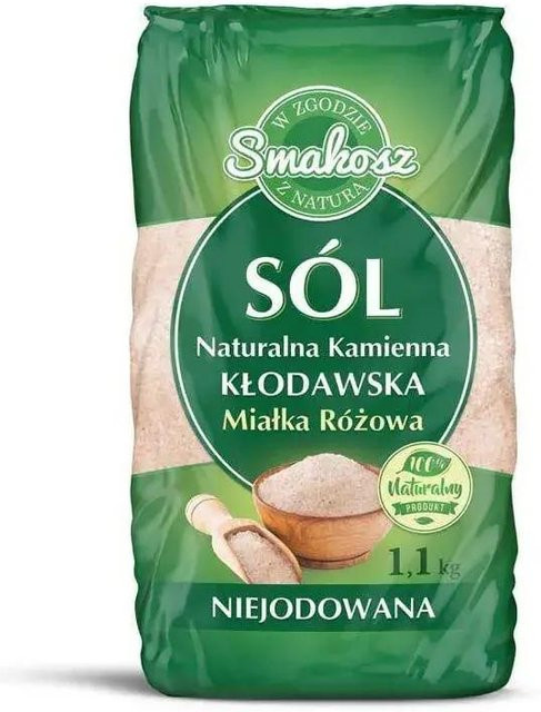 Kłodawa Salz Fein 1,1 kg - Bild 1