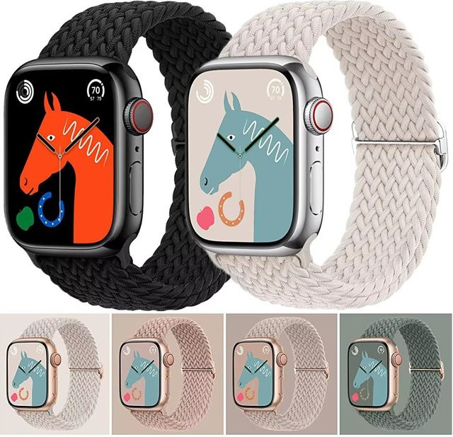 TINUORA Uhrenarmband Nylon, elastisch, Unisex - Bild 1