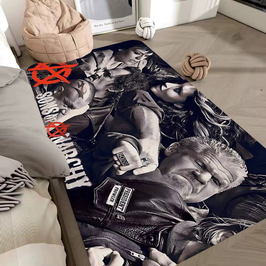 Potdemiel Bodenmatte Sons Of Anarchy, rechteckig, rutschfest und wetterfest, mehrfarbig, B/T: 60,0 x 40,0 cm - Bild 6