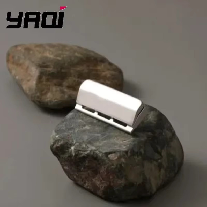 YAQI Tachi Edelstahl-Sicherheitsrasiererkopf, Einzelklinge, Unisex - Bild 2