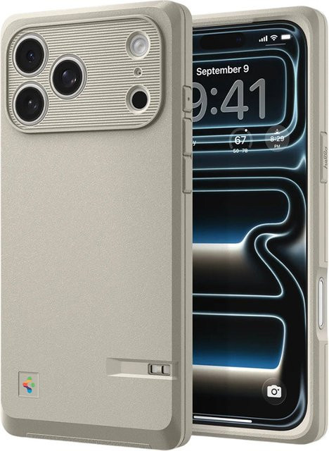 Spigen Classic LS MagSafe Schutzhülle für Apple iPhone 17 Pro Max in Beige - Bild 1