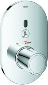 Grohe Eurosmart CE Fertigmontageset für Brausethermostat in Chrom mit Safety Stop und Wandeinbau - Bild 1