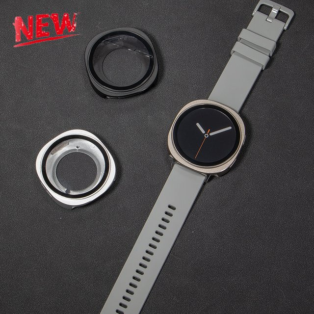 OAKCHARM Schutzhülle für Samsung Galaxy Watch 8, Legierung, Silber, Unisex - Bild 1