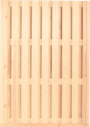 WOLFF Finnhaus Wandelement Kreta 6 aus Holz in Beige und Natur - Bild 1