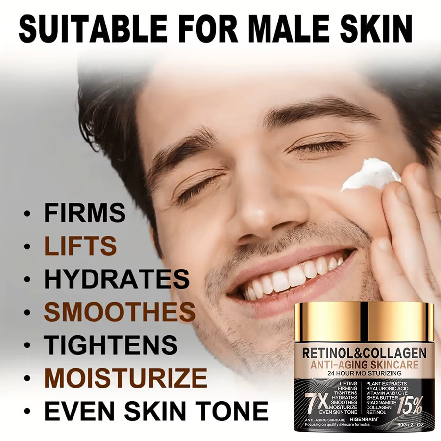 HISENRAIN Retinol Collagen Gesichtscreme, Unisex - Bild 2