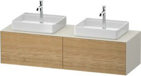 Duravit Waschtischunterschrank White Tulip in Weiß, Wandmontage, B: 160 cm, T: 55 cm, H: 40,8 cm - Bild 1
