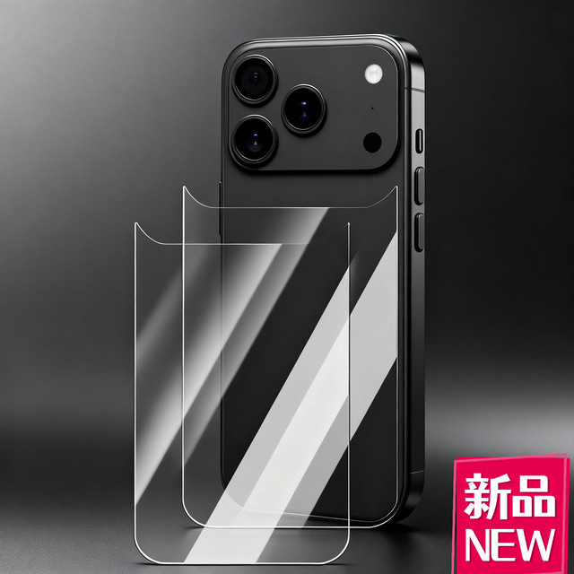 Transparente kratzfeste Glasrückseite Schutzhülle für Apple iPhone 17 und iPhone 17 Air - Bild 1