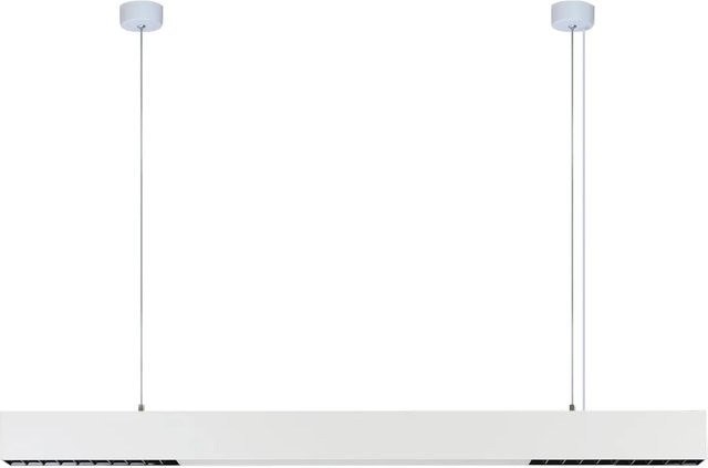 NETTLIFE LED Pendelleuchte Weiß, dimmbare Hängelampe mit Fernbedienung für Esstisch und Wohnzimmer, Design Modern - Bild 1