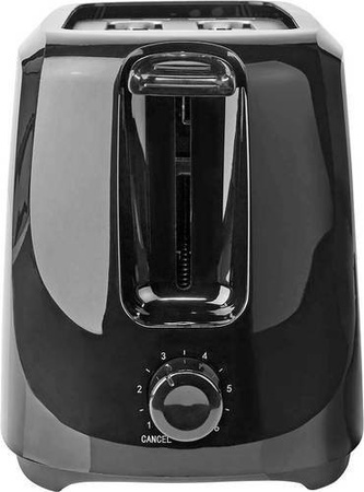 Melitta Toaster in Schwarz mit Kabelaufbewahrung