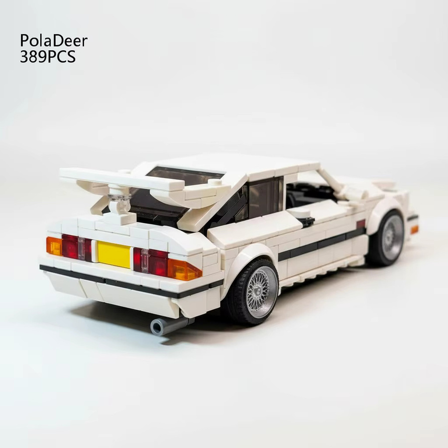 PolaDeer 1986 Turbolader Rennwagen RS500, Bausteine, 389 Teile - Bild 2
