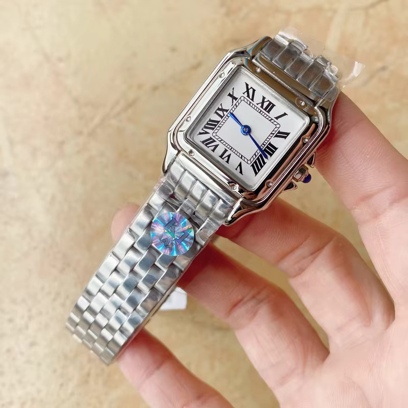 XCL Armbanduhr, Quarz, Edelstahl, Eckig, Weiß, Damen - Bild 2
