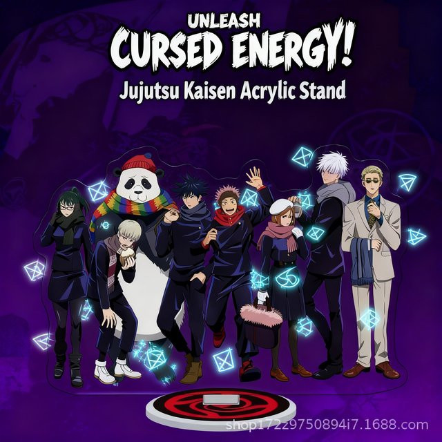 Bandai Jujutsu Kaisen Acryl-Ständer, Anime-Figur, Einzelfigur - Bild 1