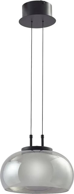 Lucande LED Pendelleuchte Dain 10030125 Modern, Farbe Grau, Material Alu und Glas, 1-flammig - Bild 1