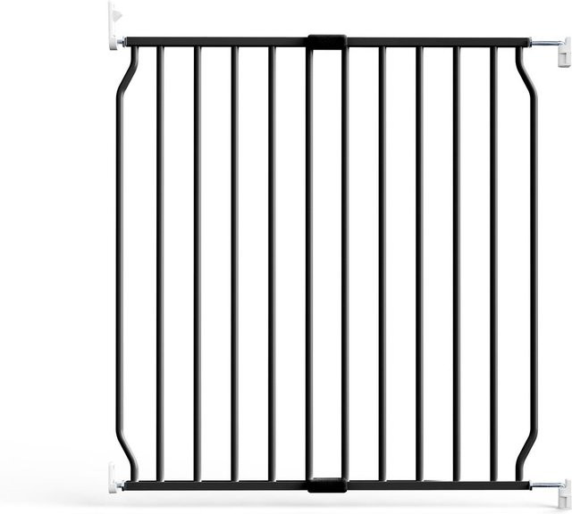 Geuther Sicherheitsgitter Smartfit 70 - 140 cm Tür- und Treppenschutzgitter in Schwarz aus Metall - Bild 1