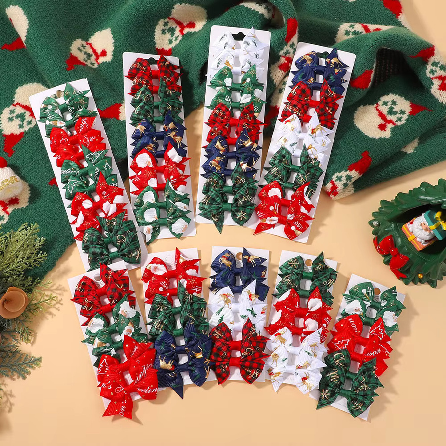 BABY BOWS Haarspangen Weihnachtsschleife, Kinder - Bild 3